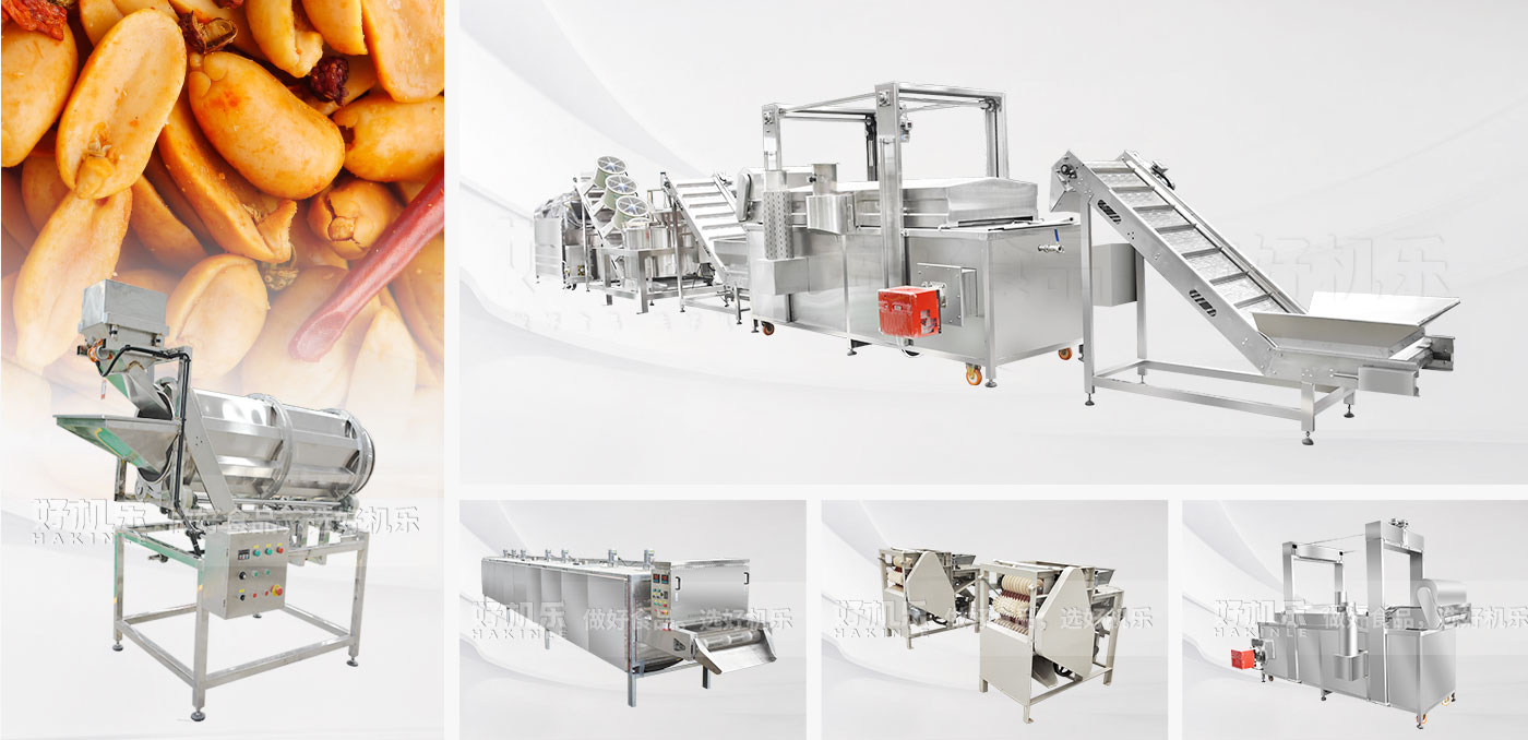 麻辣花生生產線