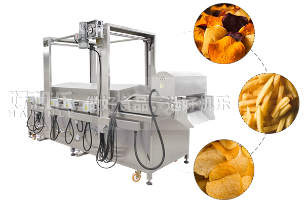 薯片薯條自動油炸機